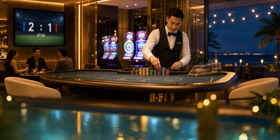 Permainan Slot dan Live Casino di Hujung Jari Anda